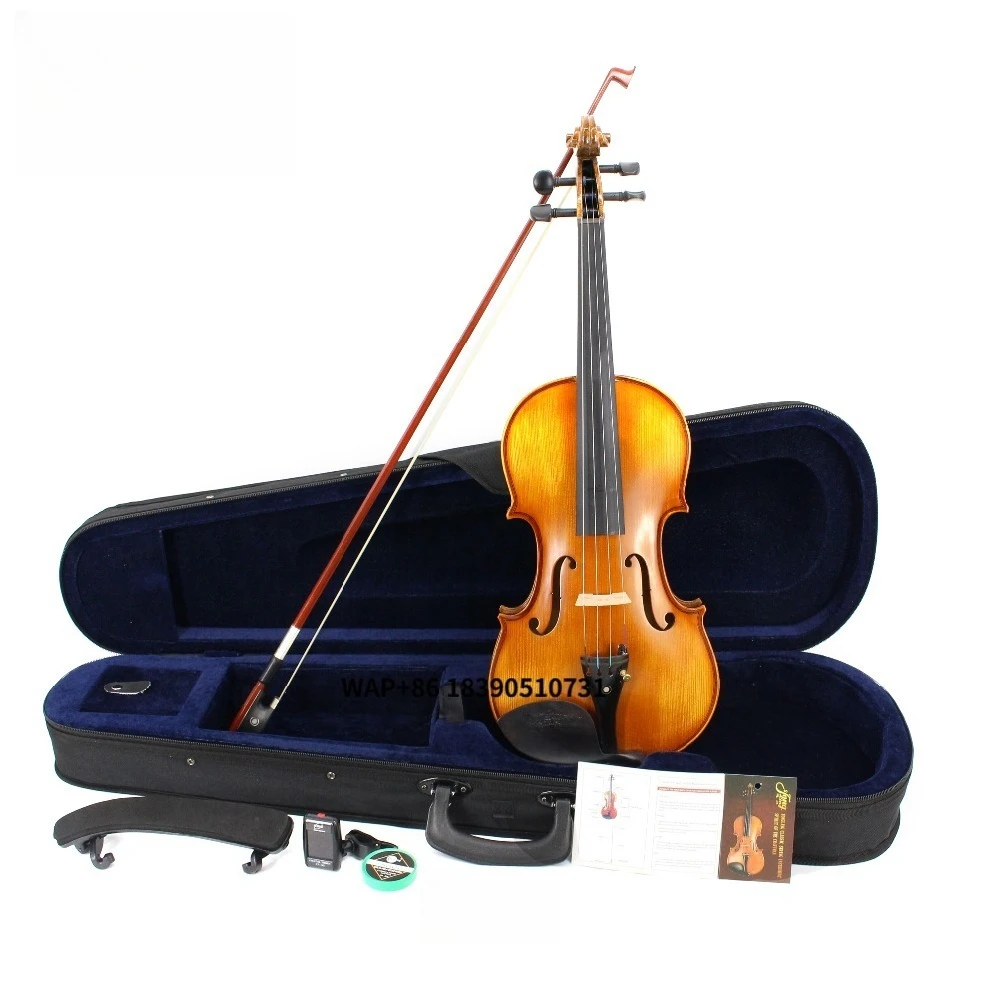 

Оптовая продажа: Новинка! Скрипка 4/4 с натуральным пламенчатым покрытием, от производителя.