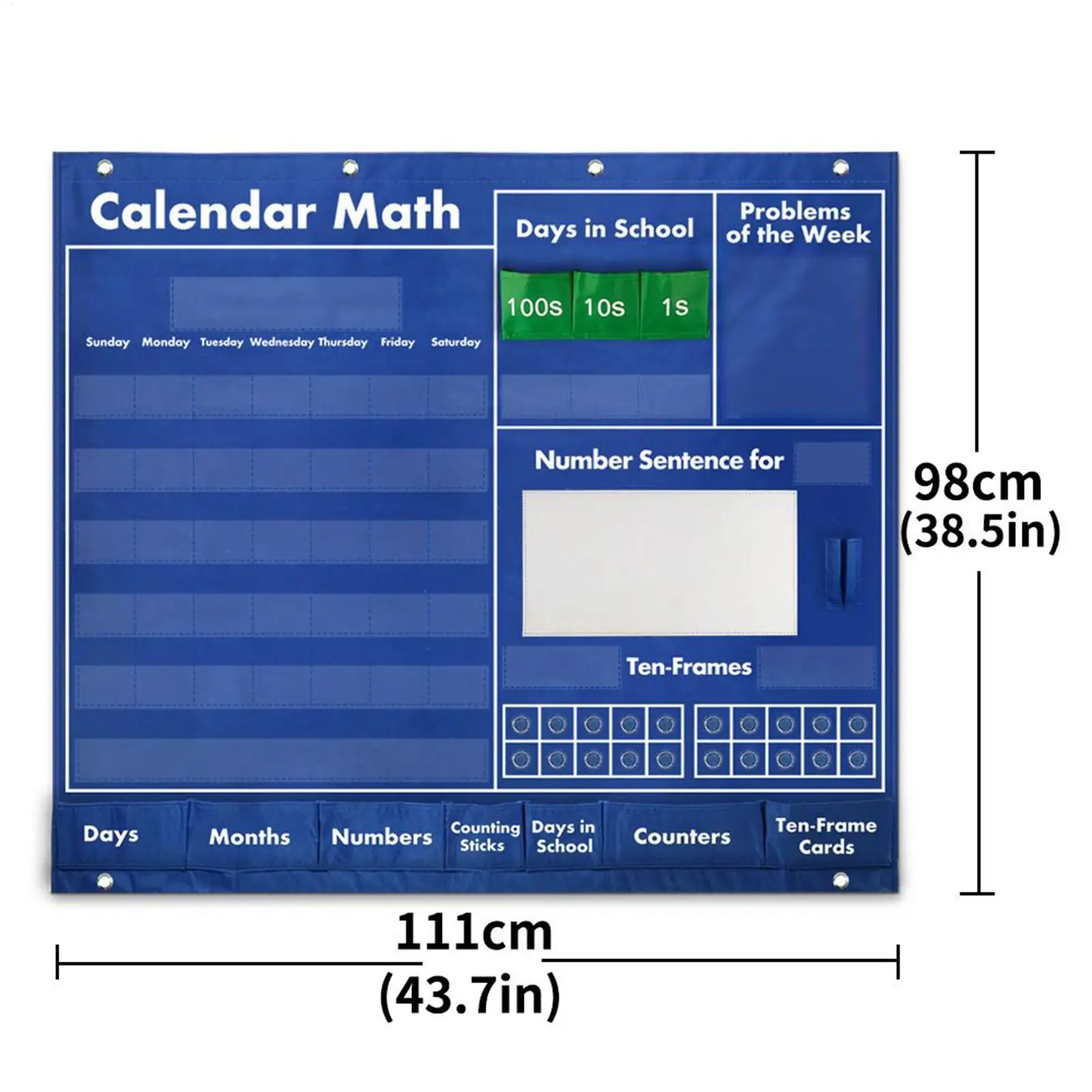 Pocket Chart Classroom Modular Aid Activities Math Activities Pocket Chart For Kids Boy Teacher Parent Holiday Classroom Home