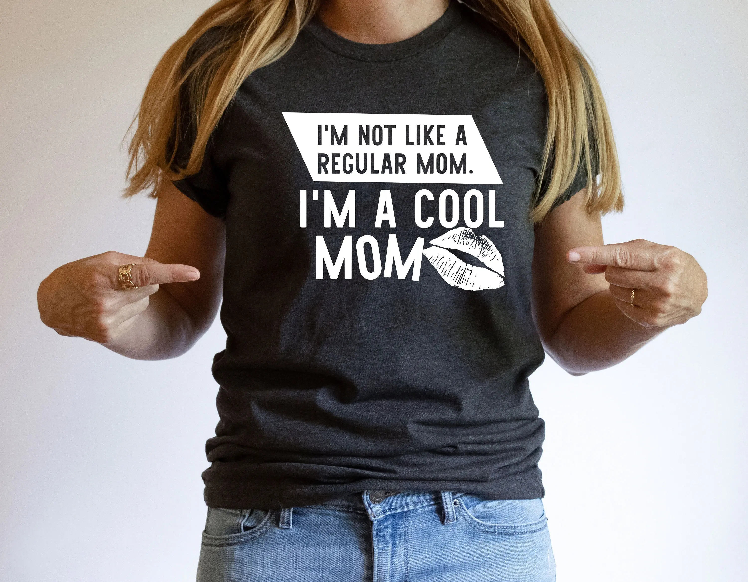 Funny Mom T Shirt Im A Cool Mean Girls Inspired I'm Not Like Regular Mothers Day