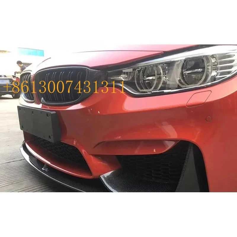 FactoryNew Carbon Fiber Front Bumper Grille Grid  F32 F33 F36 F80 F82 F83 M3 M4 Includes Clips