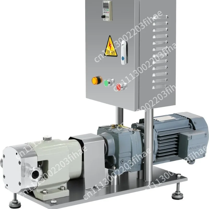 Stainless steel pump, food pump sauce molasses chocolate high viscosity transfer pump