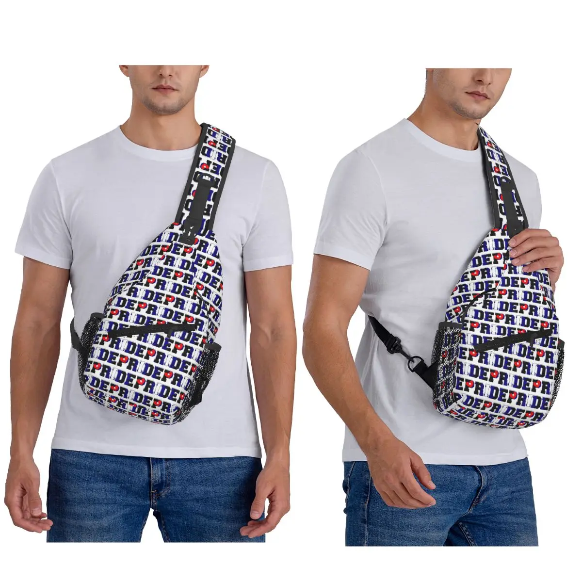 اللاتكس الجلود جرو فخر و BDSM دوامة تصميم حقيبة صدر للرجال الرجال الرافعة Crossbody على ظهره حقيبة صدر للرجال السفر Daypack حقيبة كتف