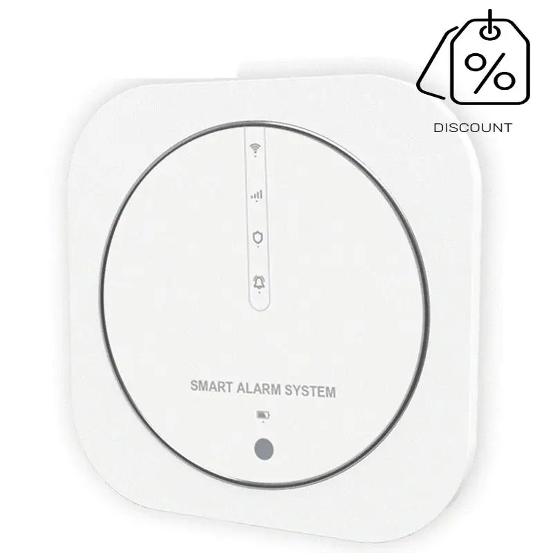 ABMF-Graffiti Burglar Alarm Intelligent WIFI+GSM Dual Network Alarm System Home Multifunction Screenless Alarm Host