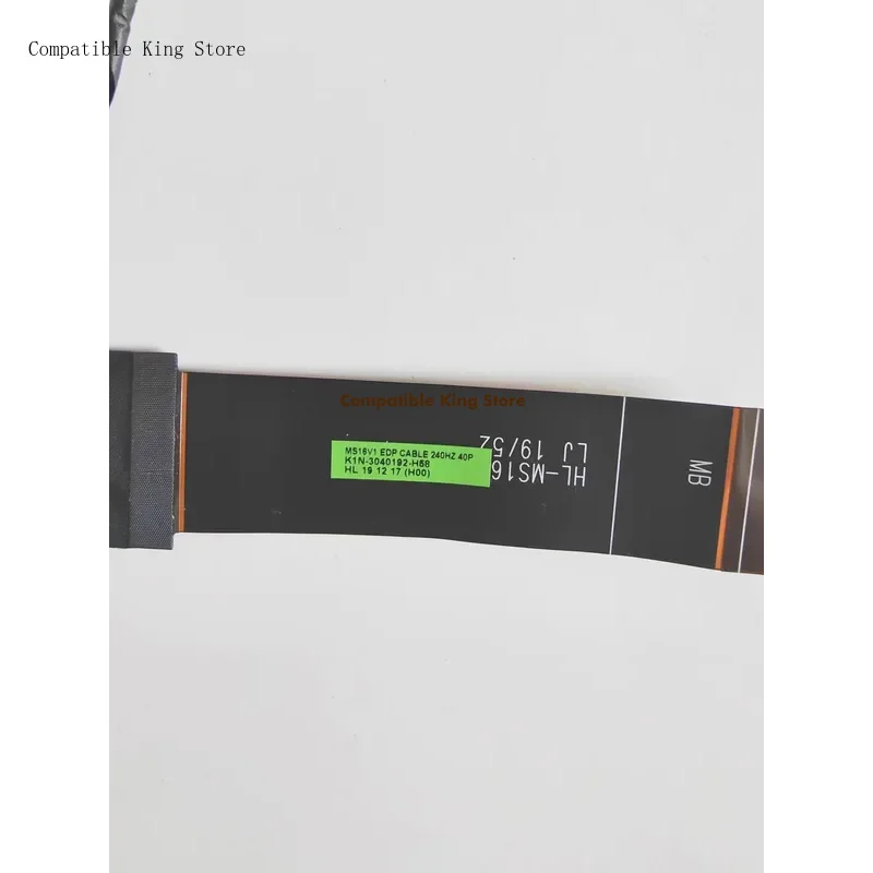 d FOR MSI MS16V1 GS66 240HZ screen cable 0.4 spacing K1N-3040192-H58 sold 0