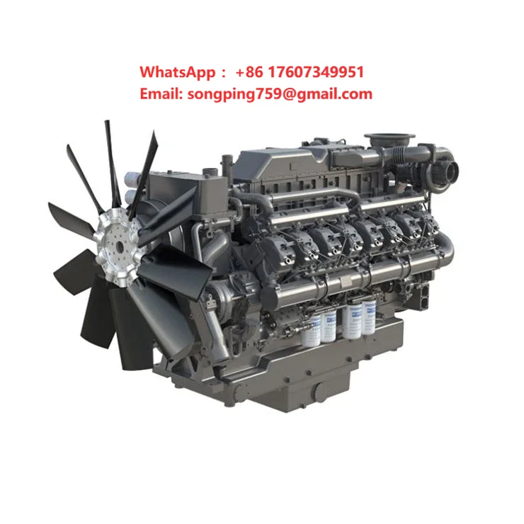 YUCHAI Euro 1 52.3L 160HP 4 Stroke Water-Cooled Multi-Cylinder Diesel Engine with Kick Start for Construction Machinery