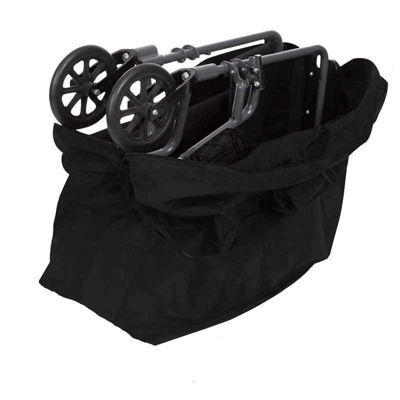 Stroller Storage Bag Foldable Wheelchair Storage Bag Can Be Carried With One Shoulder Stroller Storage Bag