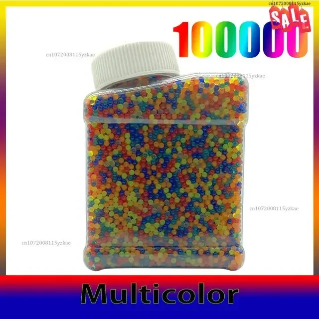 100000PCS Water Beads Refill Ammo Non-Toxic Gel Balls for  Orbeez Water Gel Balls Gun Kids Toy Growing Water Balls