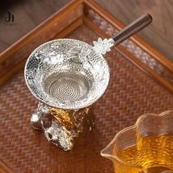 Metal Mesh Tea Strainer Stainless Steel Filter Sieve Teaware Lace Tea Drain Useful Tea Infusers Kitchen Accessories