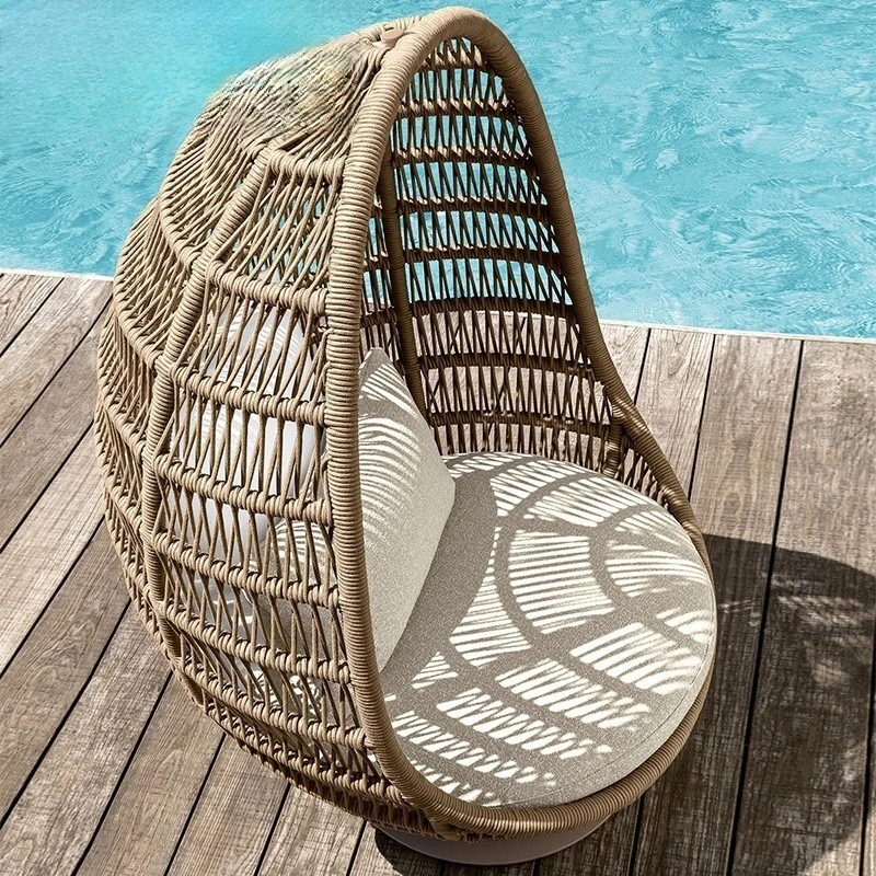 Hanging Basket, Balcony, Cradle Chair, Outdoor, Courtyard, Garden, Rattan