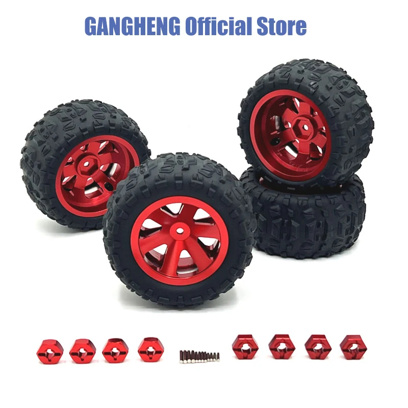

WLtoys Mejia Xin Weili Speed Chiyu JJRC Lelalo LC ring speed remote control car clamps new metal upgraded wheels modified tires
