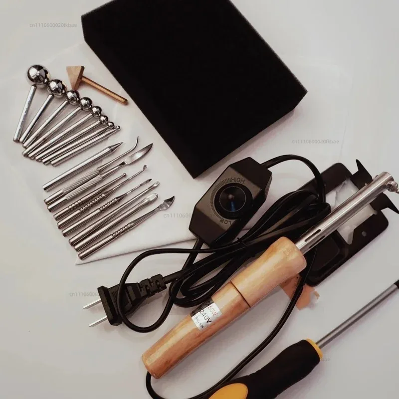 DIY fabric and flower making tool 220V set temperature adjustable welding iron