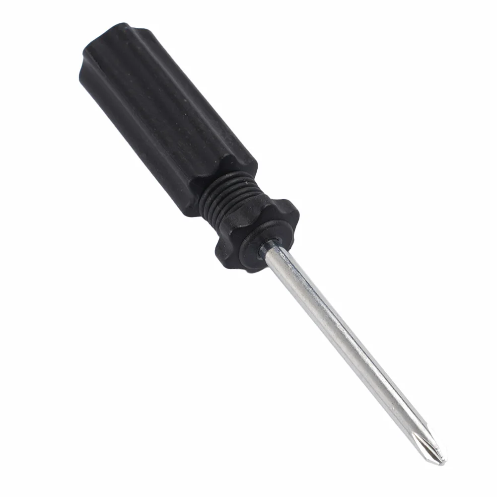 1pc 4.13Inch Small Mini Cross Slotted Screwdriver Repair Tool Slotted Screwdriver Steel Screw Driver For Disassemble Toys