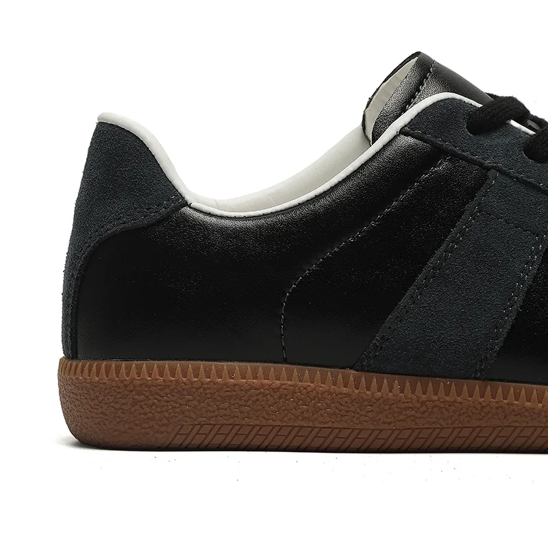 Herren Retro Wildleder Freizeitschuhe Schnürschuhe Flache Skateschuhe Bequeme Rutschfeste Sportschuhe für Männer – Detail 19