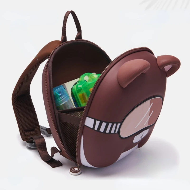 Children Cute School Bags In Kindergarten Boy Girl Cute 3-6-year-old Backpack Kids Animal 2022 Little Tiger Backpacks Travel Hot