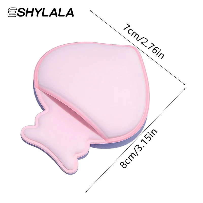 1 szt. Mini Puder do Podkładu w Kształcie Palca Mała Poduszka Powietrzna Gąbka do Pudru Korektor do Twarzy Krem BB Aplikator do Makijażu Narzędzia Kosmetyczne