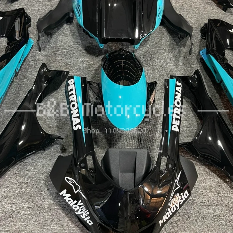 Nuevo Kit de carenados de motocicleta ABS apto para YAMAHA YZF-R7 2022 2023 2024 R7 2022 juego de carenados de carrocería negro azul