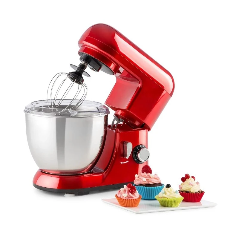 عرض الاستوديو المباشر SM-985 500W 120V 1300W 220V 4L UL h خلاط عجينة الكيك باللون الأحمر والفضي والأخضر #1