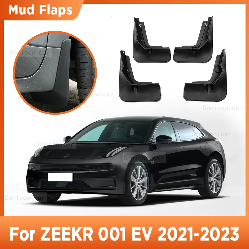 

For ZEEKR 001 EV 2021-2023 Car Mudflaps Mud Guards Flaps Splash Guards Exterior Mudguards Fender Front Rear Wheel Accessories