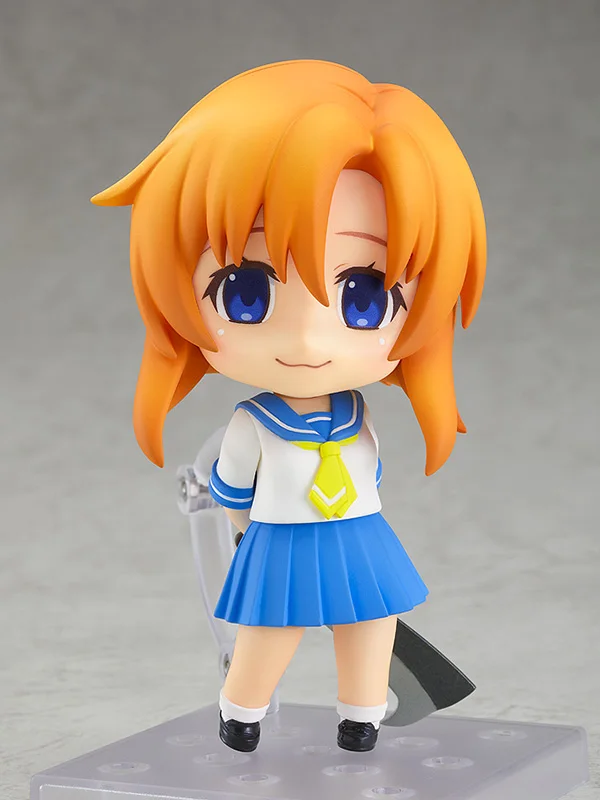 100% Original: Higurashi no Naku Koro ni ryugu Rena Q version figma PVC Action Figure Anime Figure Model Toys Figure Doll Gift