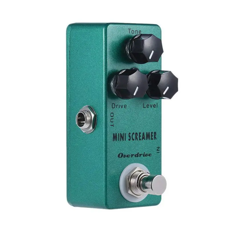 

MOSKYAUDIO MINI Screamer Effect Pedal Overdrive Support for Guitar Synthesizer Double Bass Drum Pedal Guitar Electric Tube