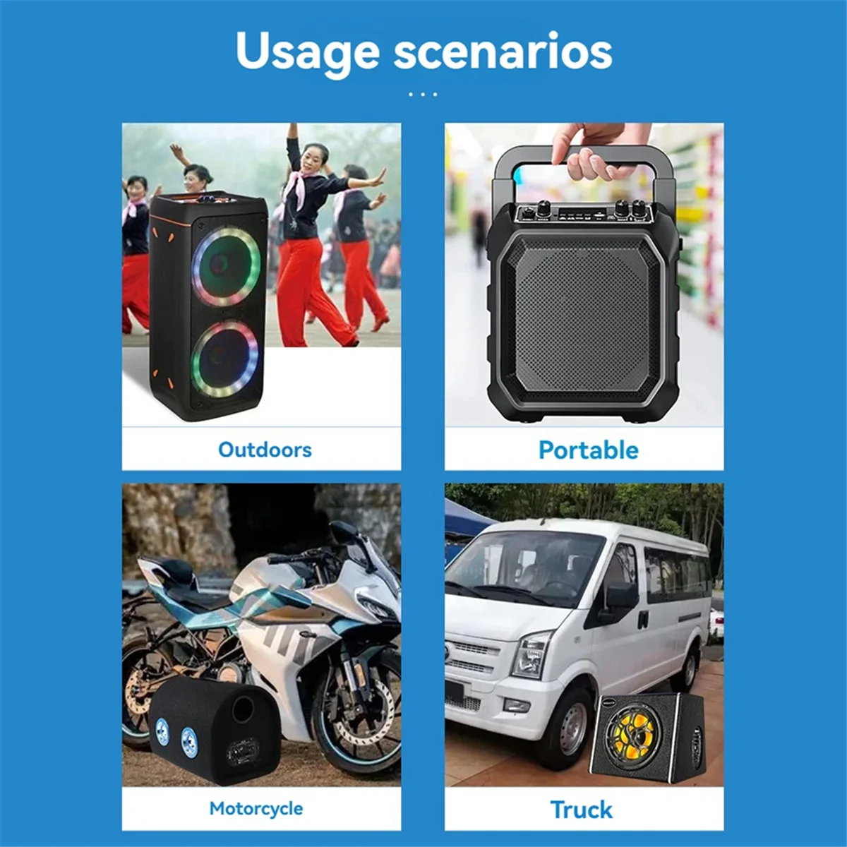 Papan Amplifier Daya Bluetooth 100W Teknologi Baru dengan Input Audio Optik Amplifier Karaoke HiFi Papan Amplifier Rumah/Mobil Steker UE