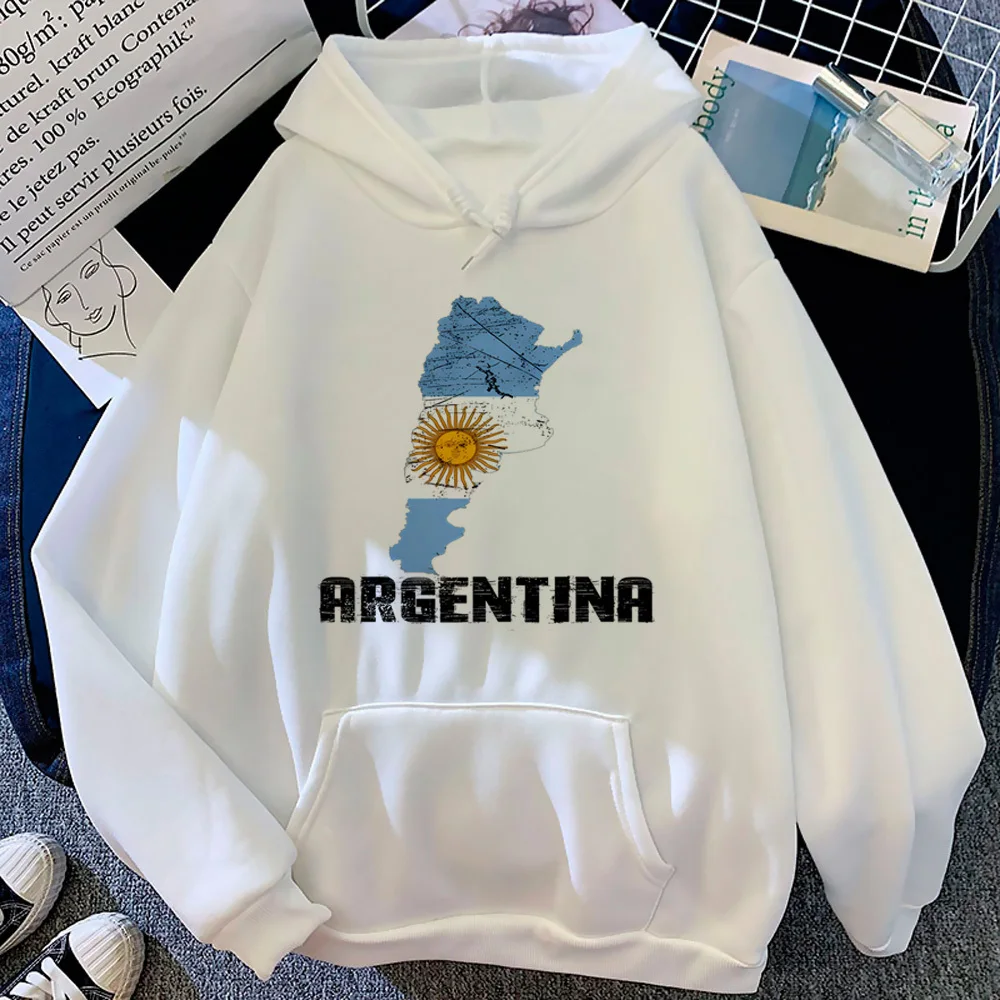 Argentina hoodie patterned comic anime elegant women sweatshirts hoddie casual wear patterned