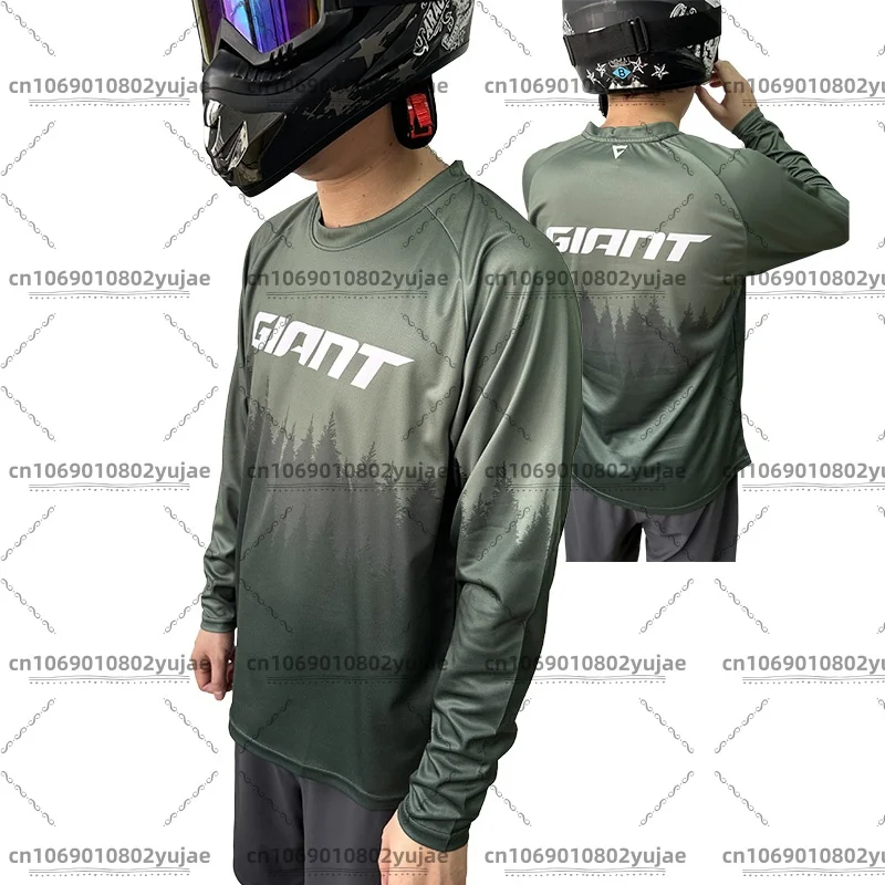 

Real shot loose rider jersey MTB long sleeve jersey DH motocross racing mountain jersey, MTB, MX, ATV breathable shirt