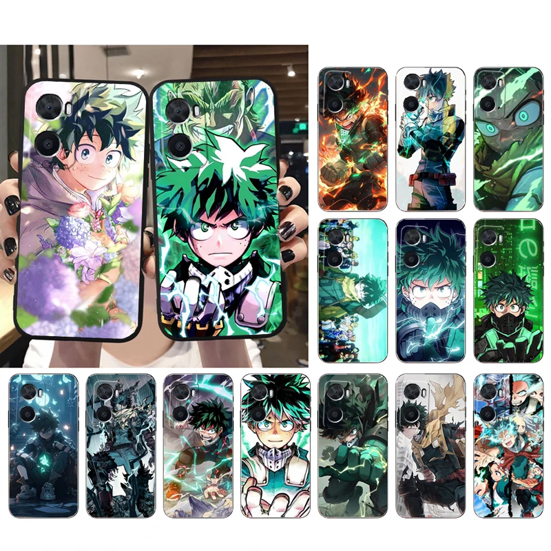 Deku Izuku Midoriya My Hero Academia Case For OPPO Realme 10 Pro Plus GT2 Pro X2 Pro XT C25S 8 7 6 GT Master C3 C21Y X3SuperZoom