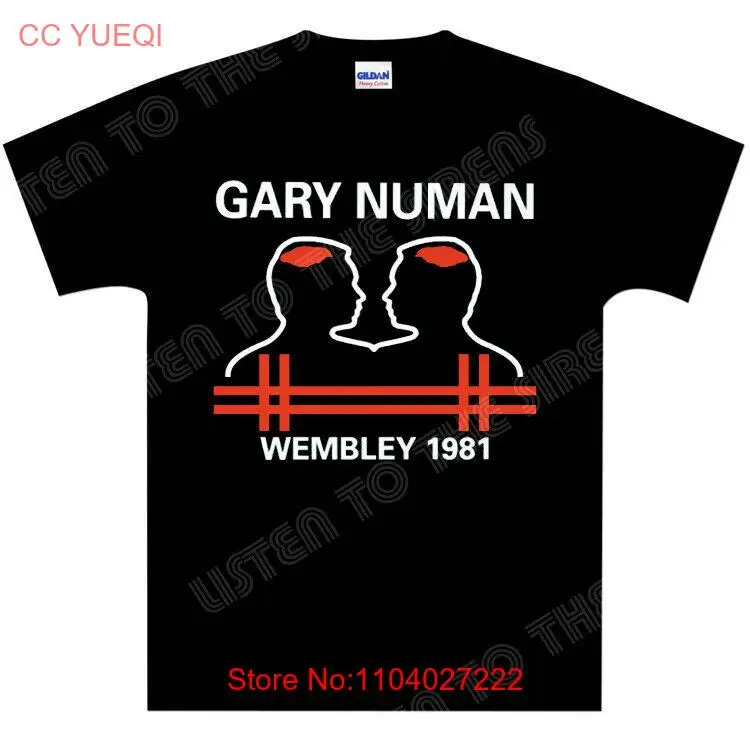 Gary Numan - Wembley 1981 Fairwell Concert Souvenir T-Shirt - NEW