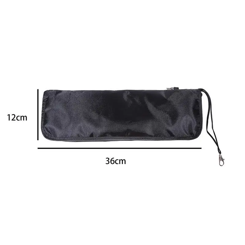 Sac de rangement réutilisable pour parapluie portable, housse de rangement noire, évaluation à domicile, 1 PC