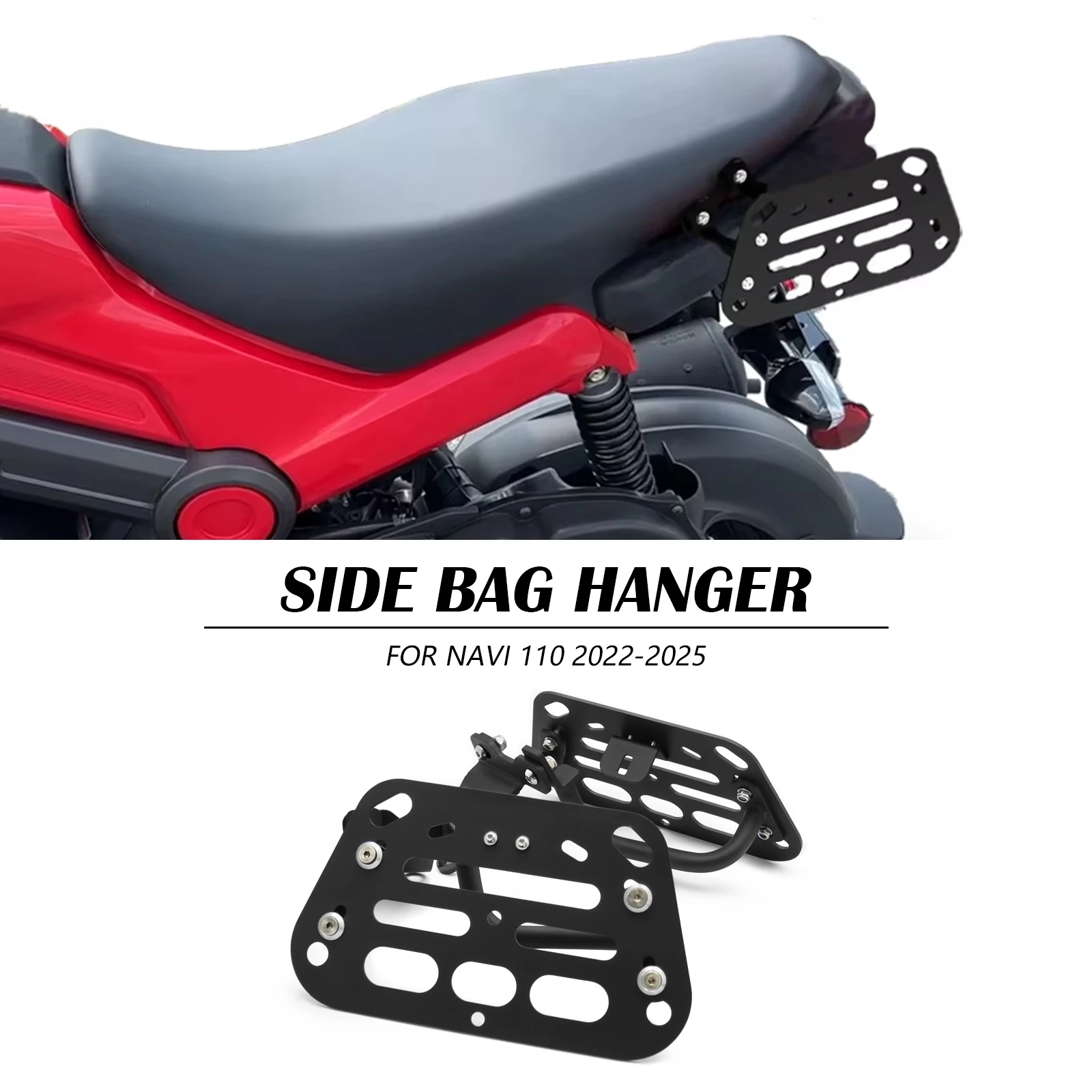 

For Honda NAVI 110 2022 2023 Motorcycle Saddlebag Support Racks Pannier Racks Side Carrier Fit navi 110 2024 2025