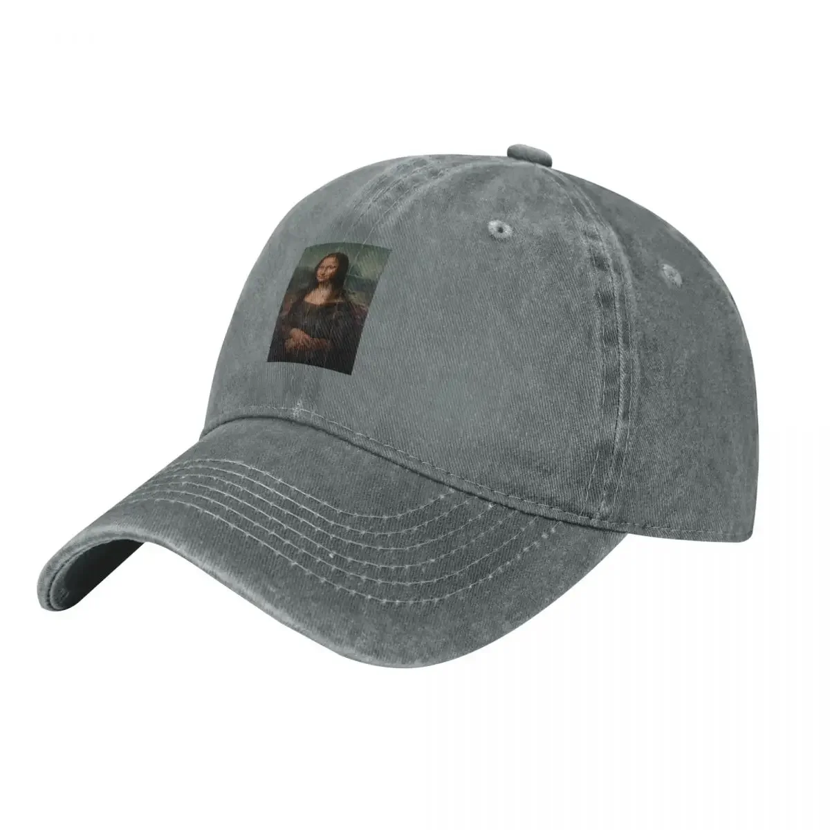 

The Mona Lisa Baseball Cap Hat Beach custom Hat Military Tactical Cap custom caps Mens Caps Women's