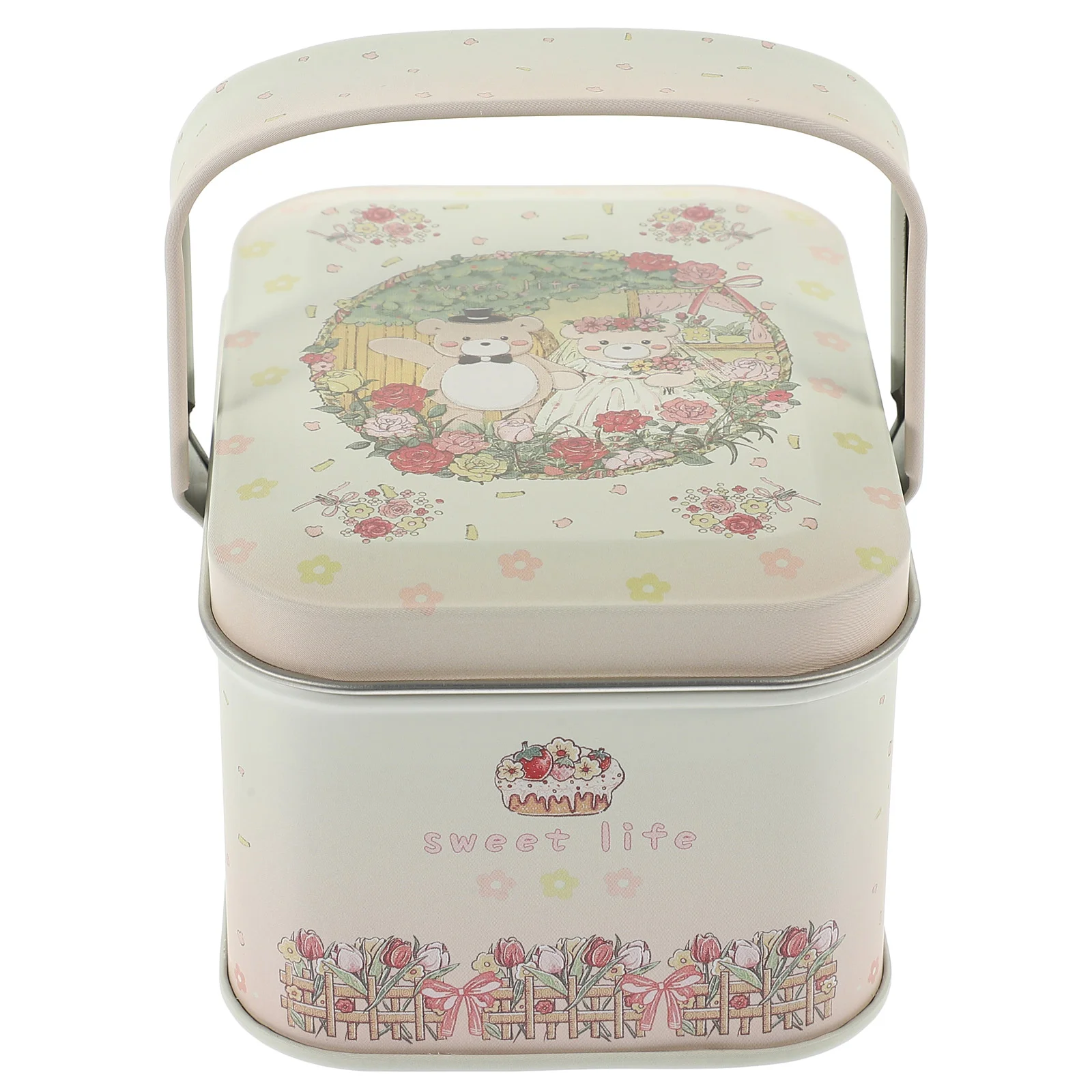 Holiday Candy Tins Storage Holder Christmas Gift Packaging Box Cookie Jar Elk Rabbit With Lids Metal Containers