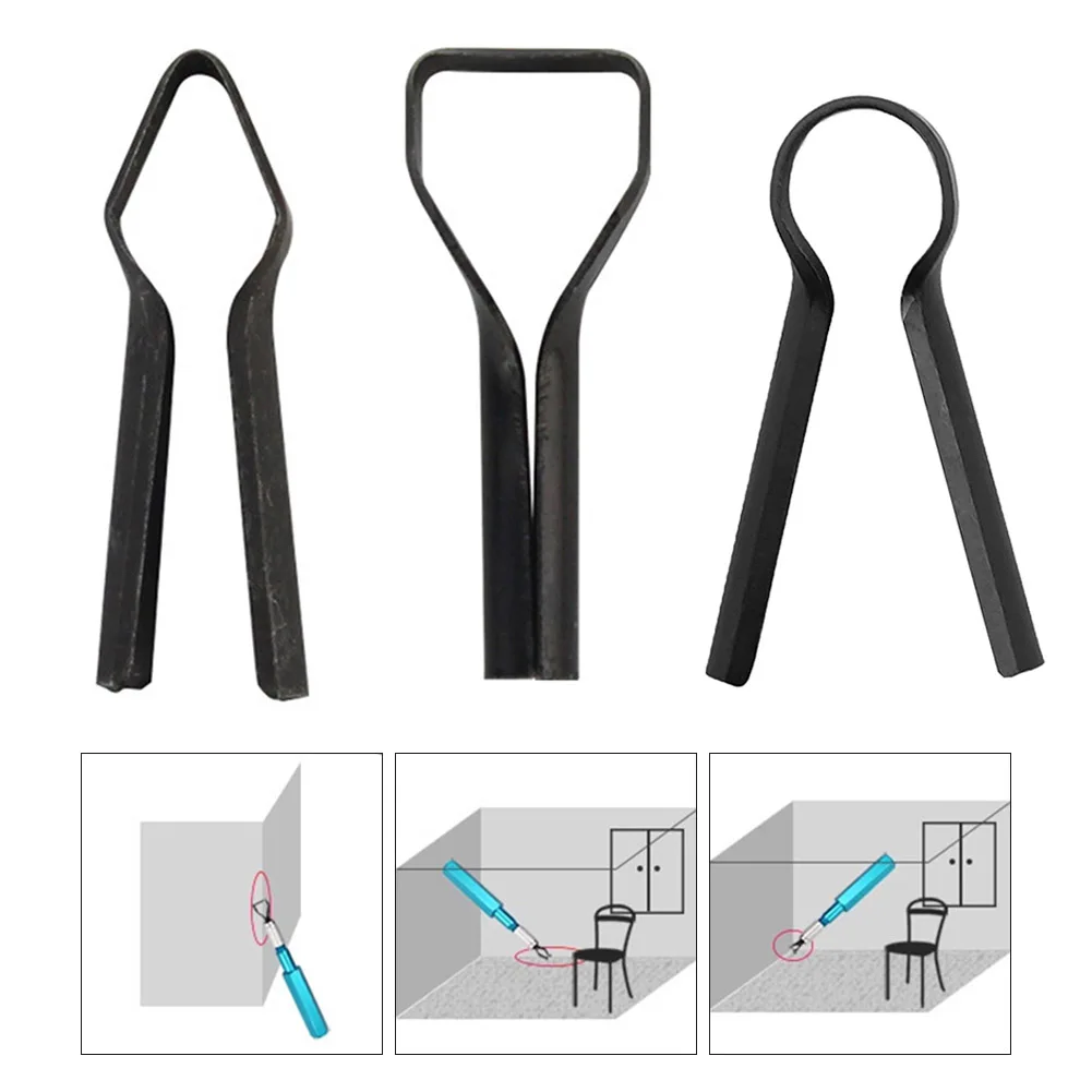 3Pcs Construction Tools Floor Skiving Cutter Welding Line Trowel Scraper Parts Floor Skiving Cutter A Plastic Stretch Tool Box P