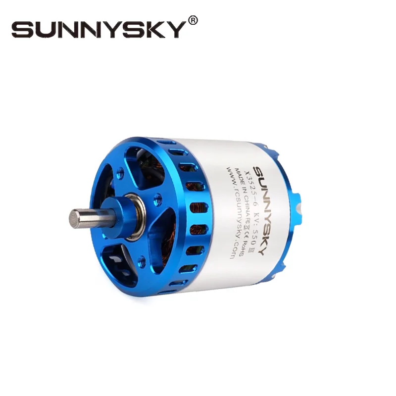 Sunnysky X3525‑III(4255) Brushless Motor, Powerful Well‑Balanced Motor for 50E 3D & 3A RC Fixed‑Wing Model Aircraft