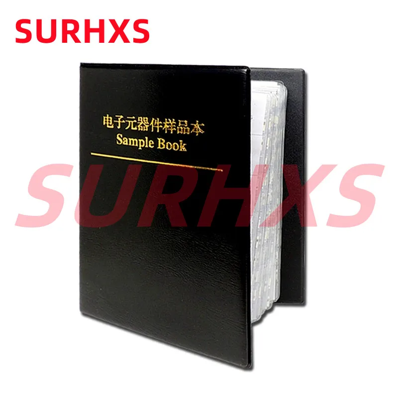 0603 1% SMD Resistor Sample Book RC0603 FR-07  0R~10M Tolerance 170 Values 50pcs 8500 pcs Resistors Kit 8500 PCS/BOOK