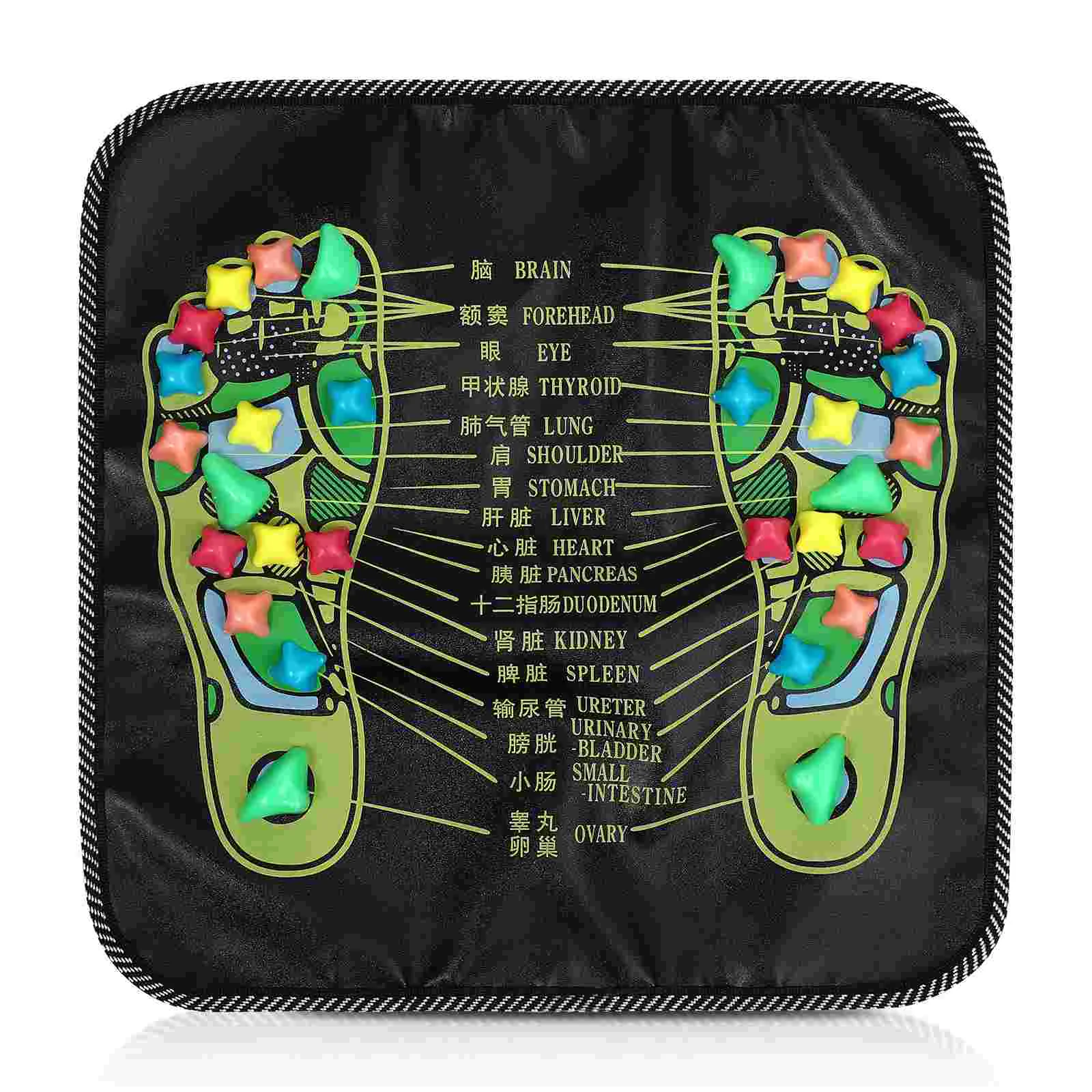 Foot Massage Mat Sole Acupoint Massager Home Household Tool Arch of Stone Care Body Feet