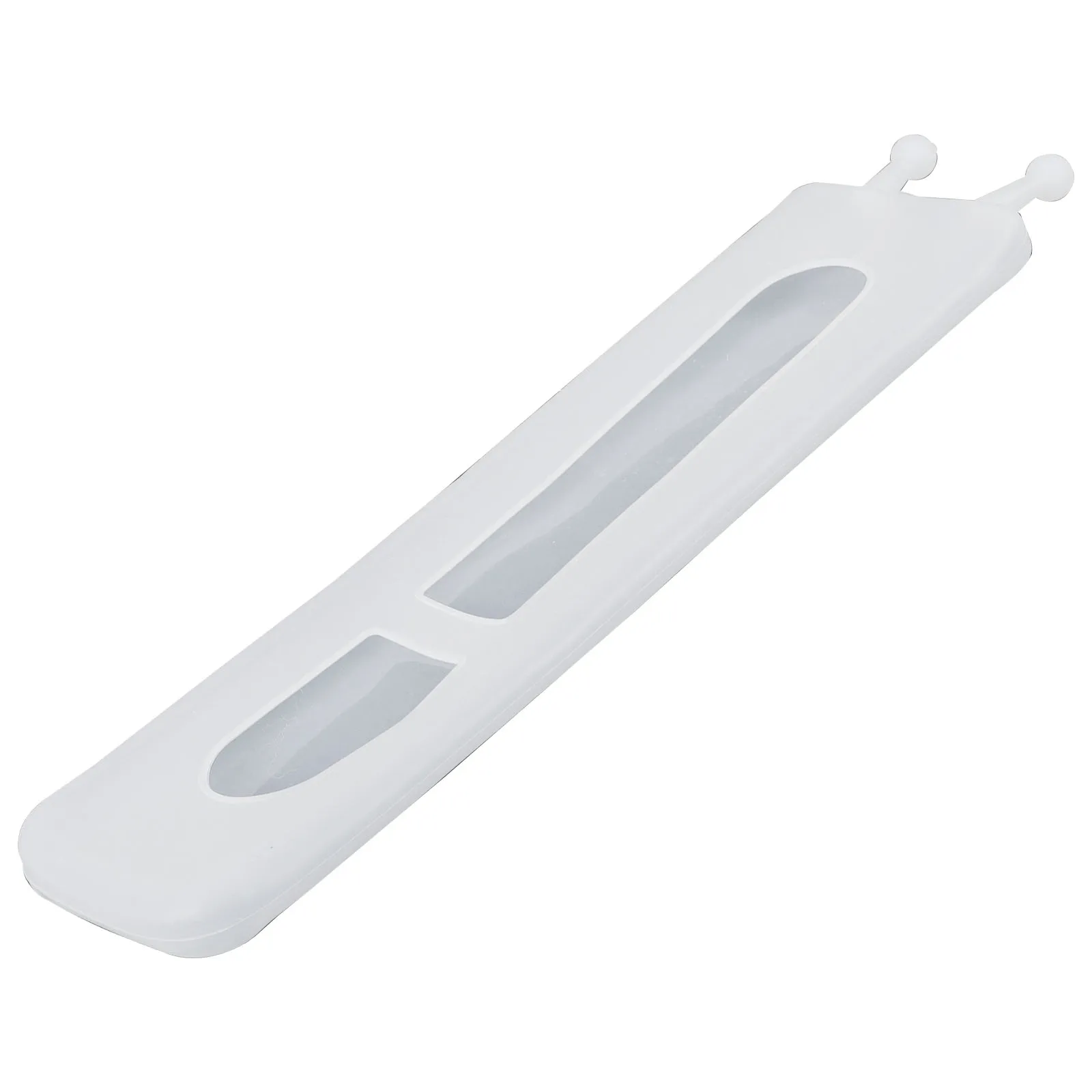 

Remote Control Cover 18.5x5x2cm Silicone Protector AC Dust proof Transparent Button Accessible Remote Case Controller Shell