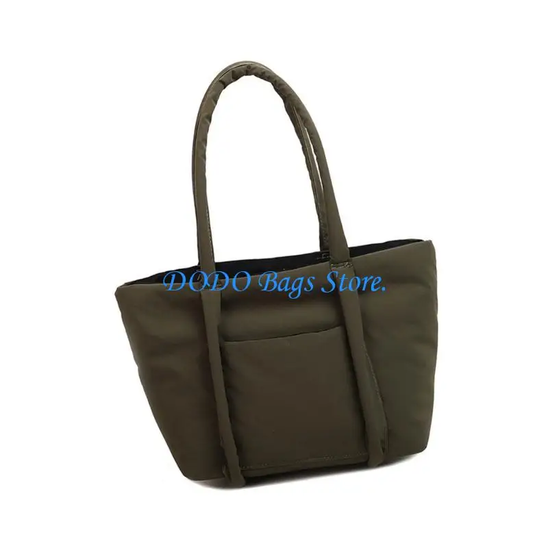 

E8FB Large Capacity Shopping Bag for Women Shoulder Bag Armpit Bag Top Handle Handbag