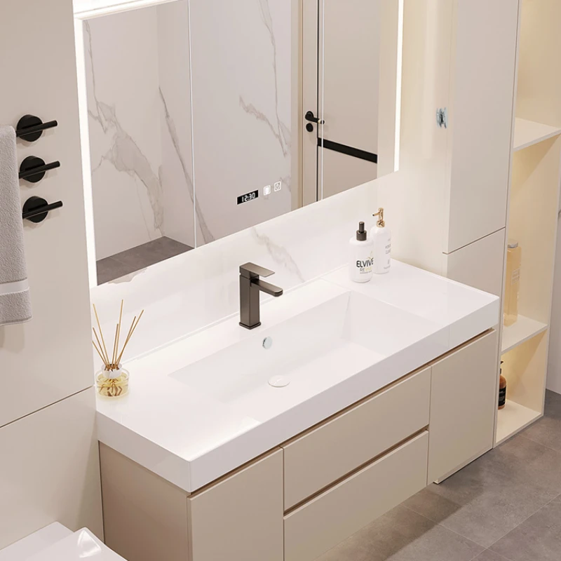 

Locker Cabinet Mirror Bathroom Wall Shelf Sink Under Multifunction Home Furniture Corner Furniture Luxury Gabinete Bathroom