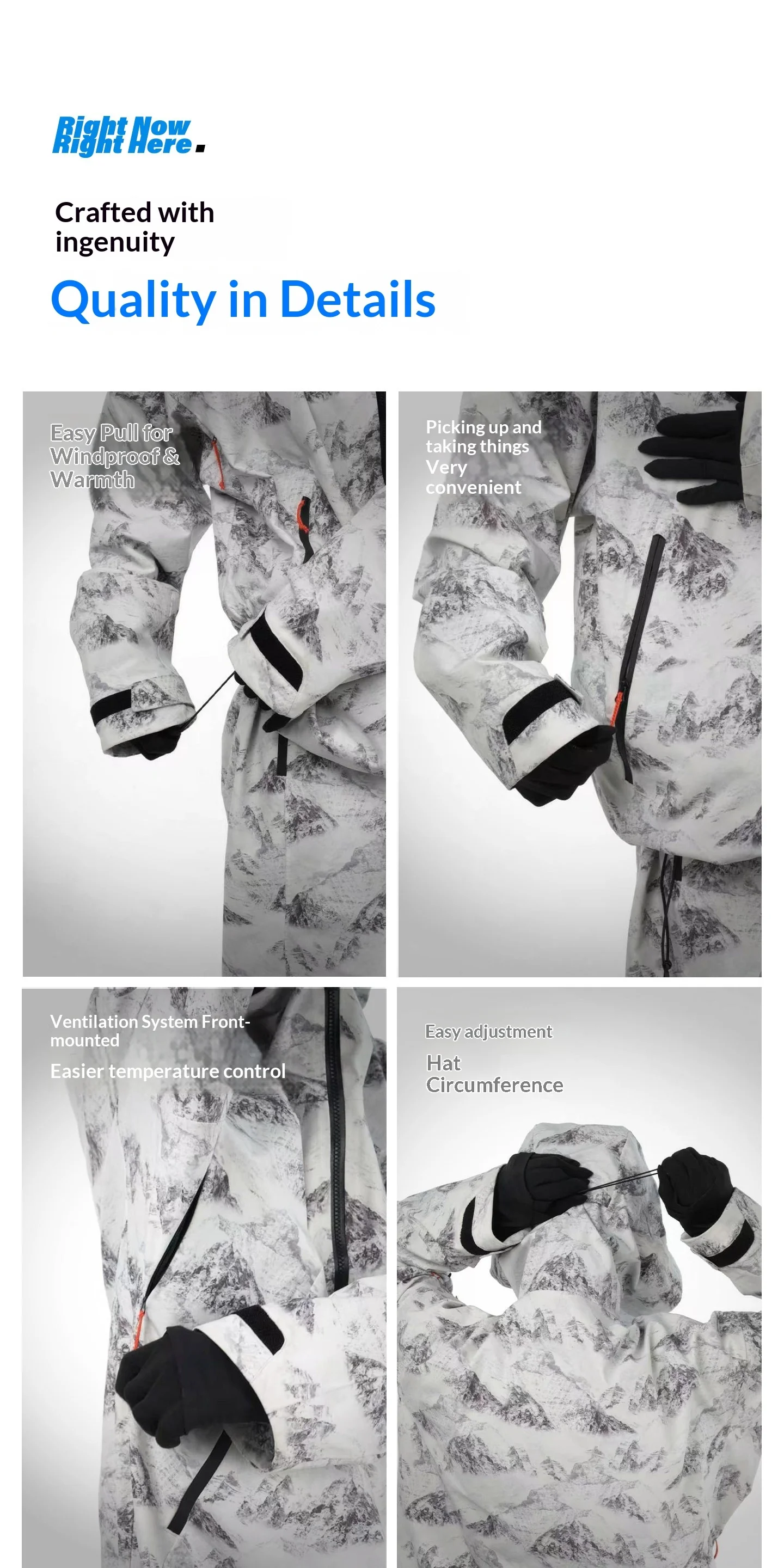2026 John Snow Unisex Skianzug Wasserdicht Winddicht Warm Snowboard-Jacke-Hosen-Set für Männer Frauen Winter Outdoor – Detail 18