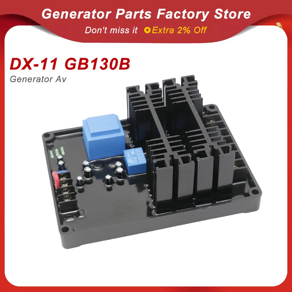 

DX-11 GB130B Generator Avr Automatic Voltage Regulator Big Power Brush Alternator Spare Parts with External Potentiometer