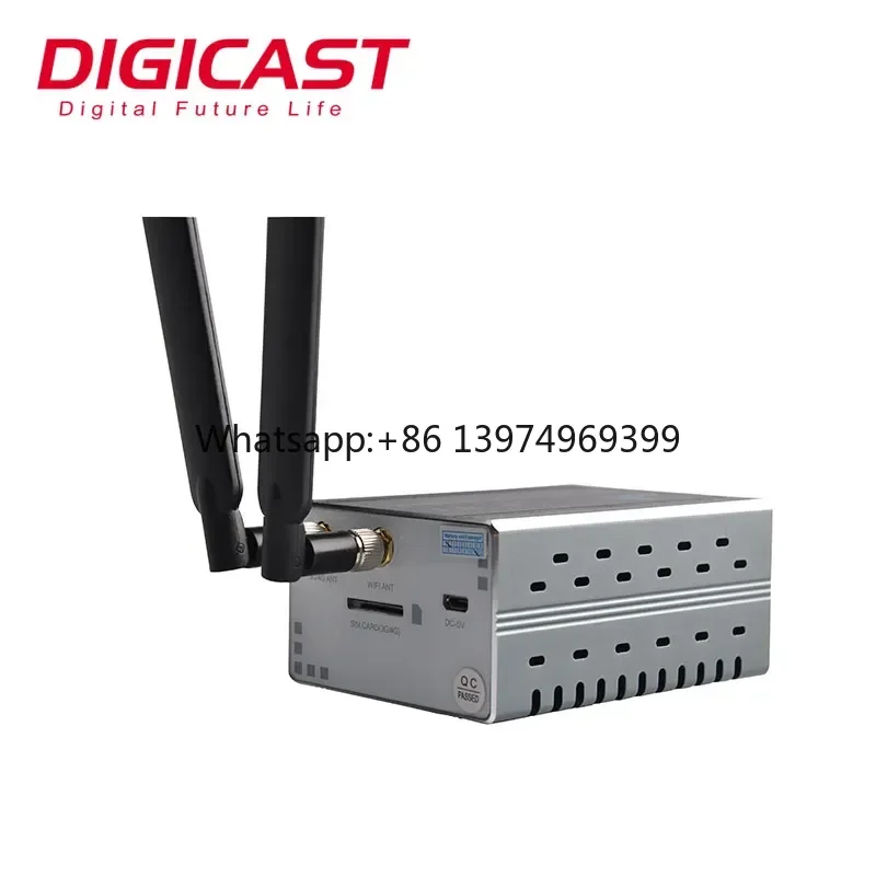Manufacturer Price Broadcasting Equipment H.264 H.265 HD   Streaming IP Video Decoder Digital TV Encoder factory