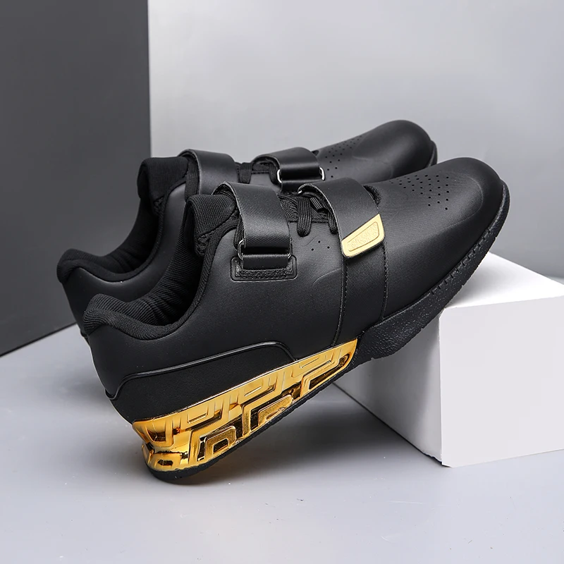 

2024 New Men Squat Hard Pull Shoes Luxury Brand Gym Shoe Unisex Top Quality Weight Lifting Training Shoe Couples Size 39-46