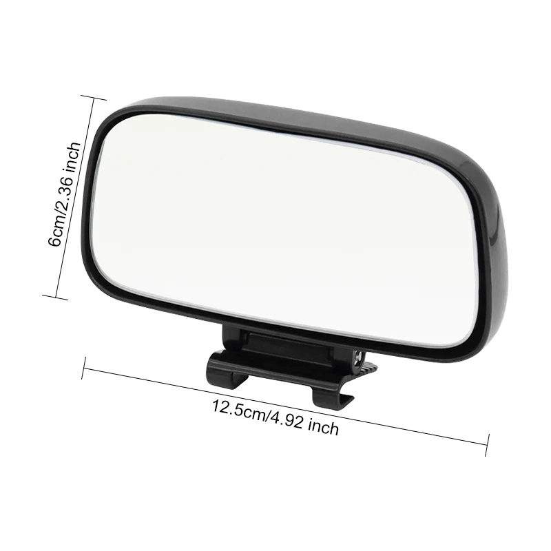 

Universal Angle Adjustable Car Mirrors Wide Convex Blind Spot Mirror Auto Rearview Reverse Side Mirror Parking Accessories