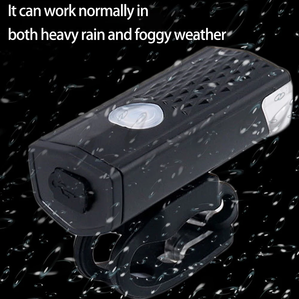 

2Pcs Bike Bicycle Light USB LED Rechargeable Set MTB Road Bike Front Back Headlight Lamp Flashlight Light Cycling Accessories