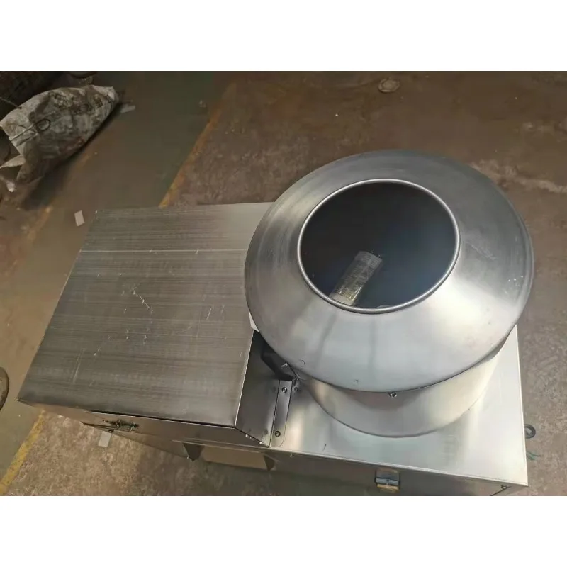 Picture 5: Commercial potato peeling, shredding and slicing machine/potato chip maker raw cut potato chips HJ-SPJX005