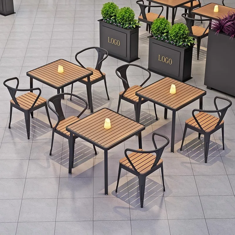Водонепроницаемые уличные обеденные столы и стулья для баров, ресторанов, дворов, садов, балконов, наборов уличной мебели для бара