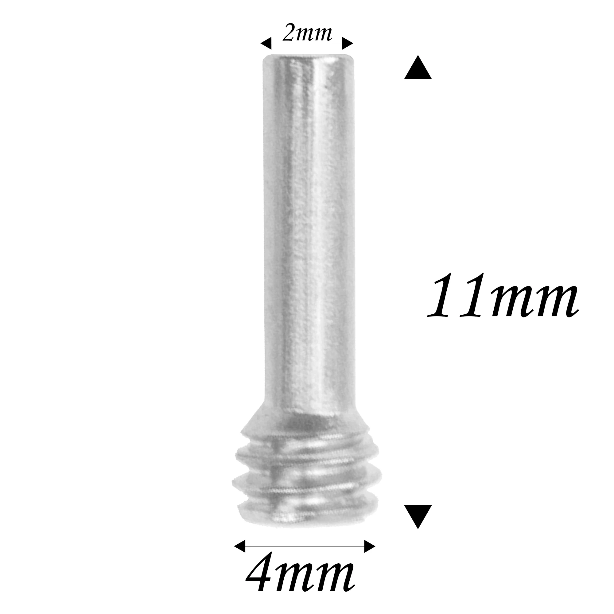 12Pack Hard Steel M3 M4 Driveshafts Screw Pins for Axial SCX10 90046 Traxxas TRX-4 D90 Tamiya CC01 1/10 RC Crawler Car