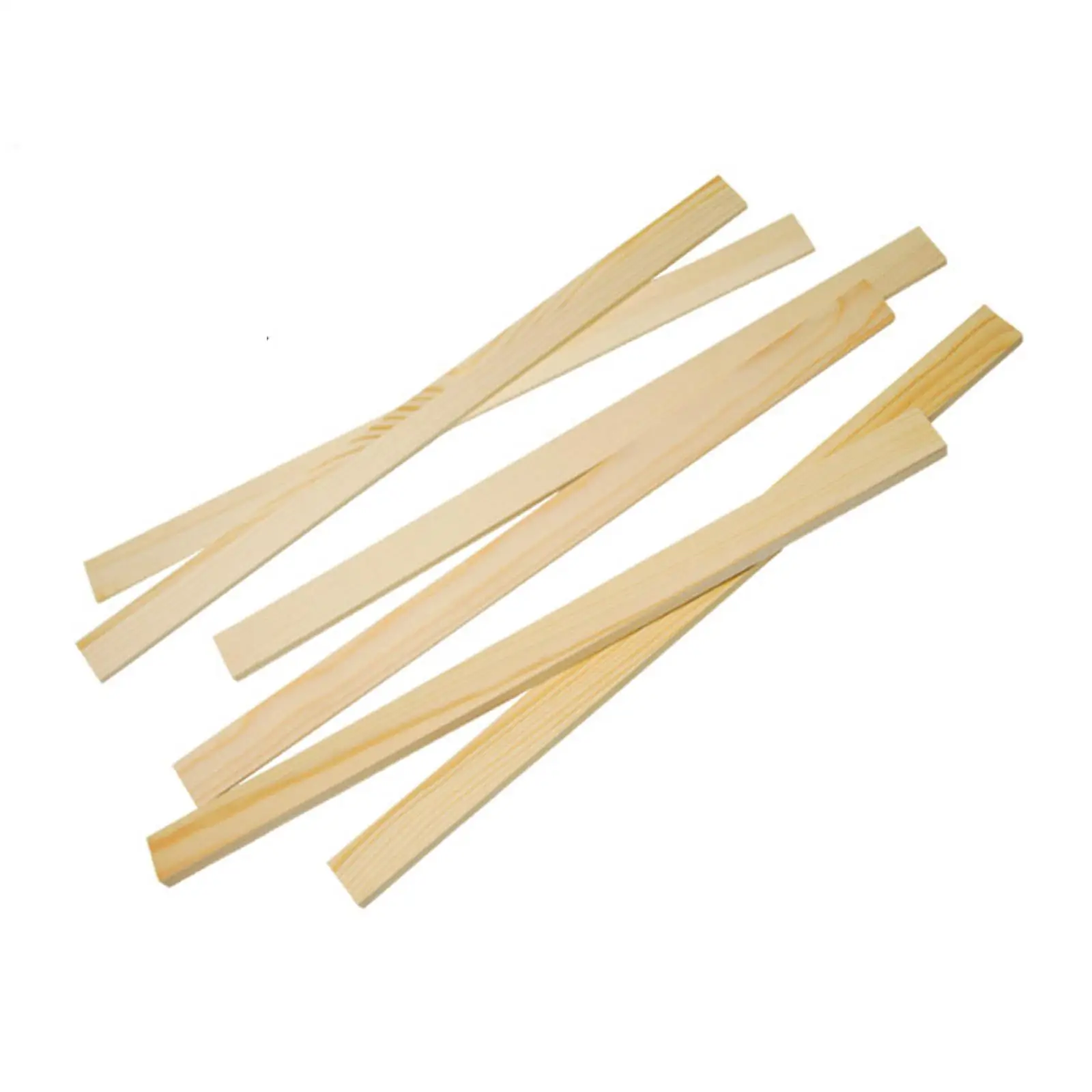 Rolling Pin Guides Wood Thickness Measuring Strips Durable Spacers for Baking Dough Noodles Pastry Pizza and Clay Work